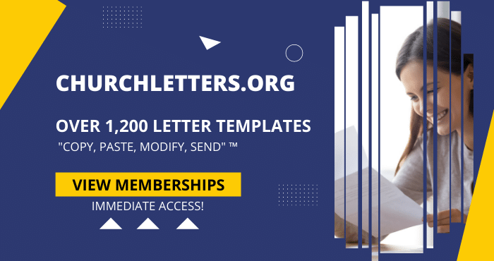 Church Letter Templates Membership