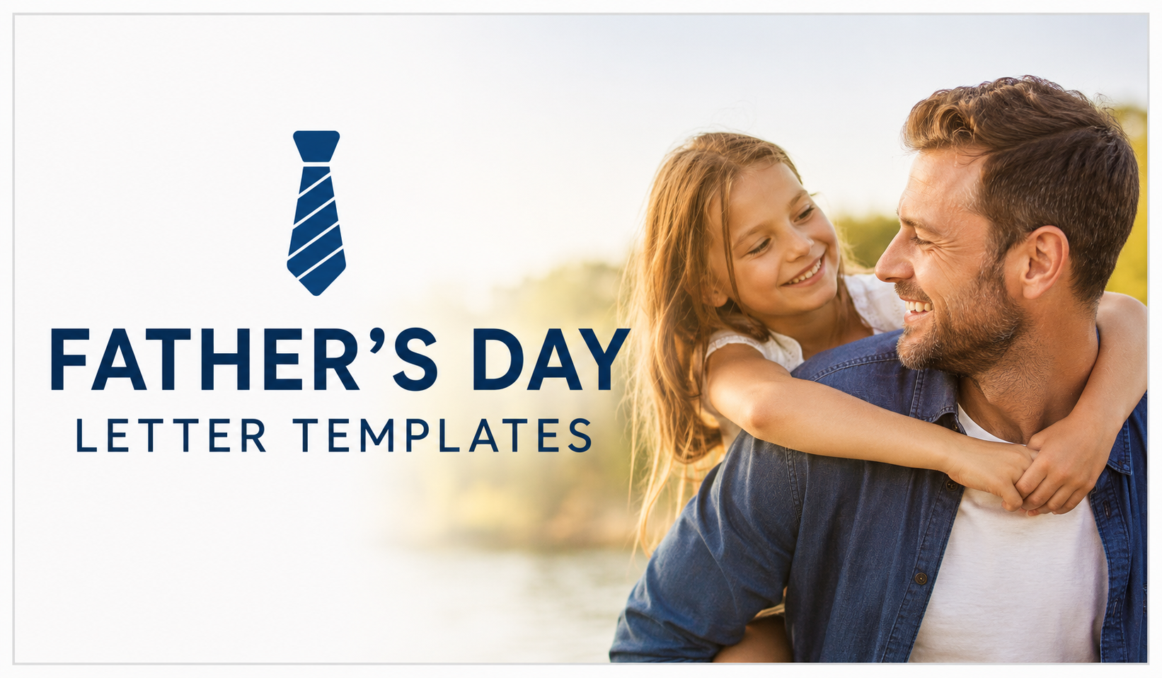 Father's Day Letter Templates