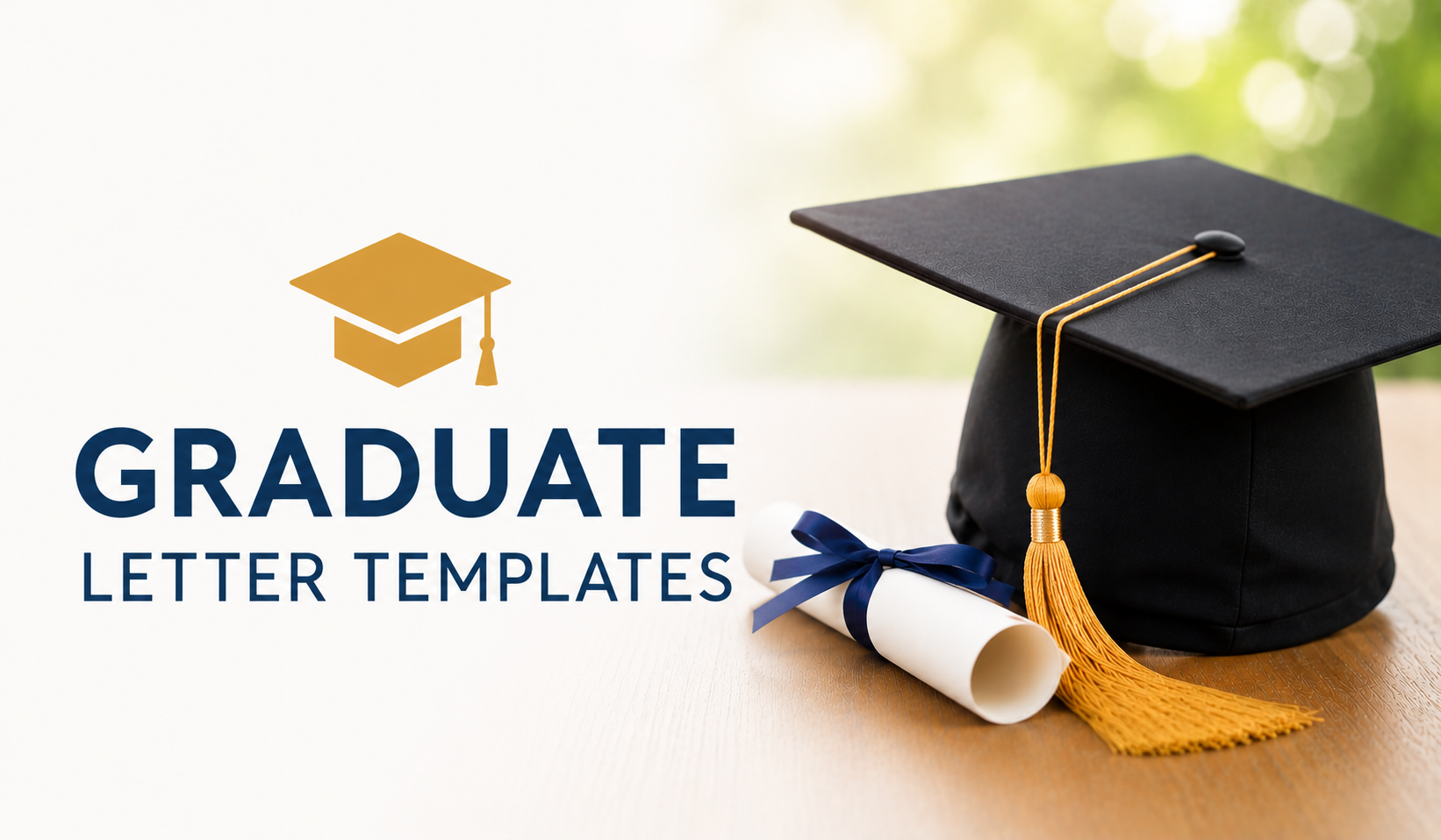 Graduation Letter Templates